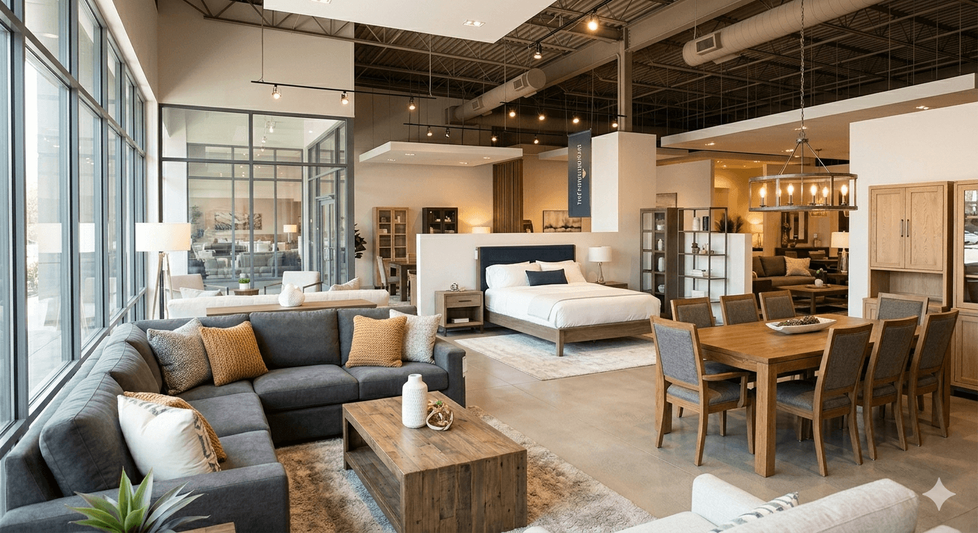 Chaudhry Furniture Mart showroom